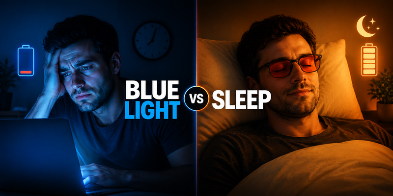 How Blue Light is Stealing Your Sleep (And What to Do About It)